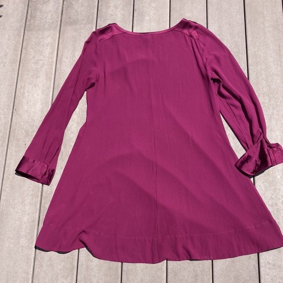 Eileen Fisher fuchsia silk dress, size s - Picture 11 of 16